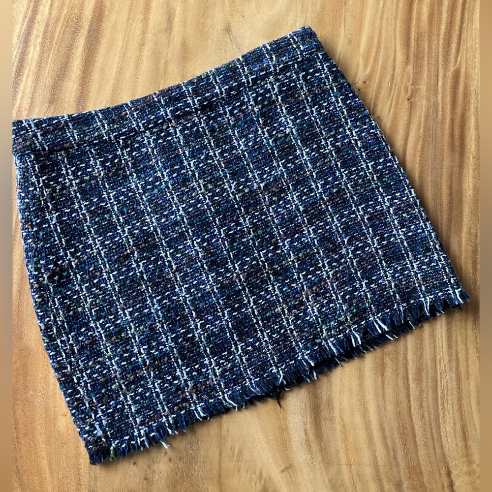 SALE!!! 🌟 Women's Blue Tweed Skirt (S)